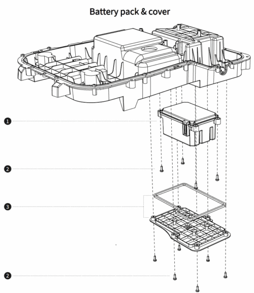 Battery pack & cover H-SERIE