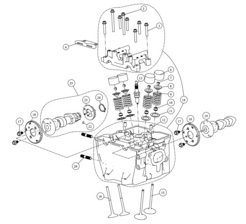 Sylinderhode cover ut6 ABS 2025