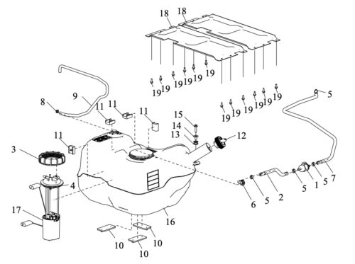 Drivstoffsystem UT6 ABS 2025