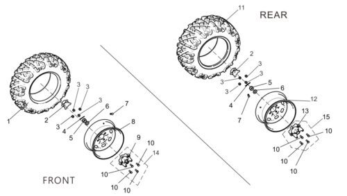 Hjul UT6 ABS 2025