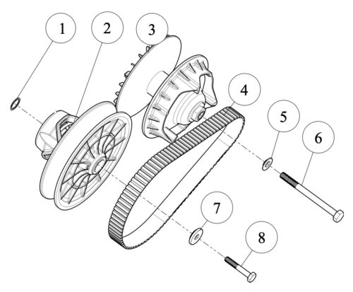 CVT clutch UT6 ABS 2026
