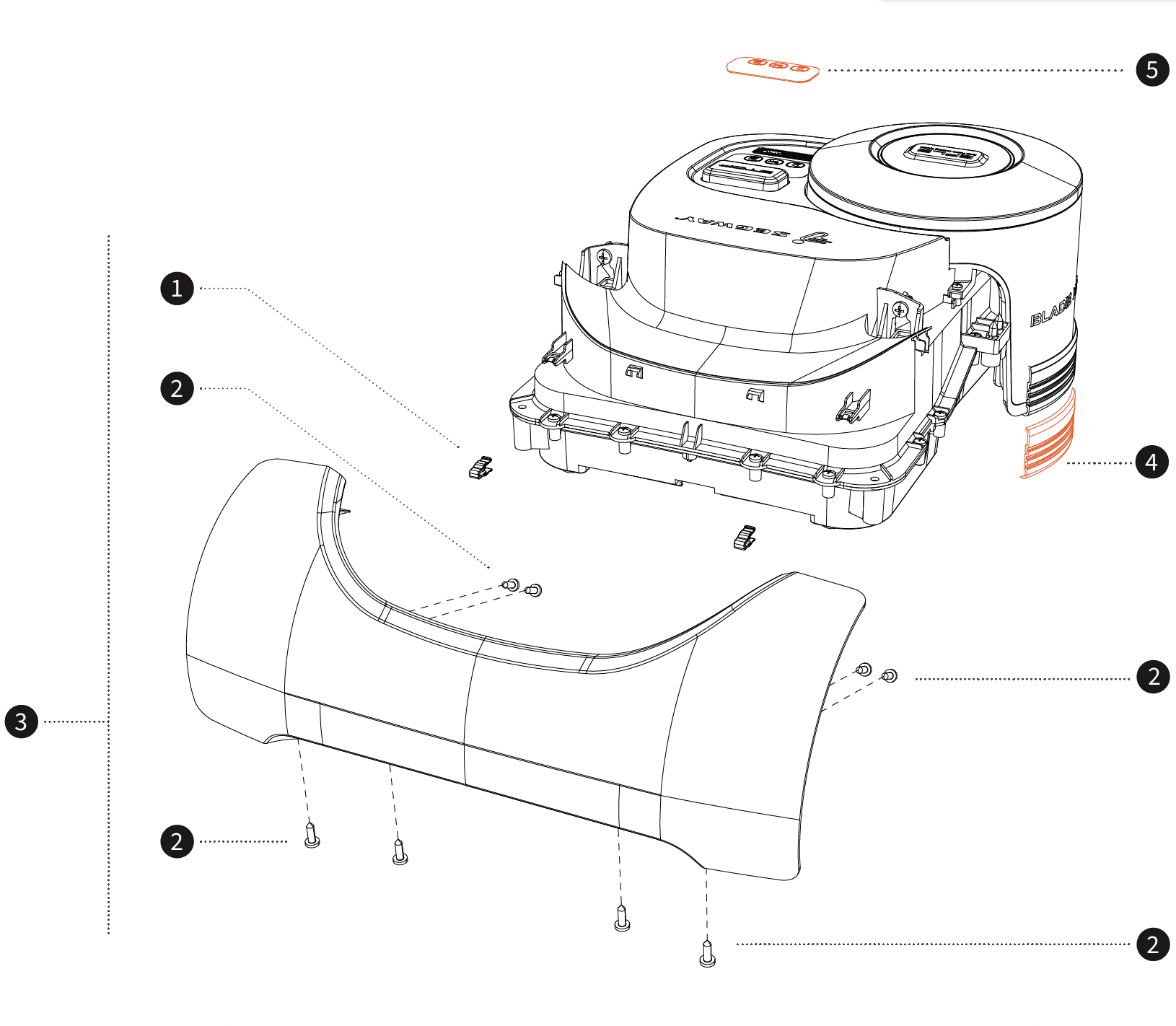 Rear fender H-SERIE