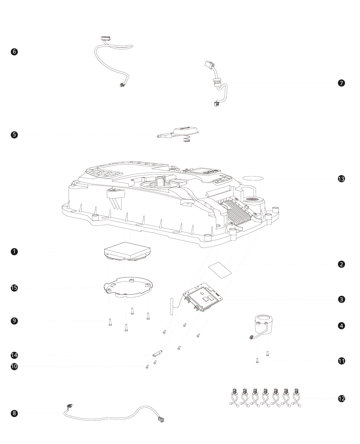 Top Shell Assembly 02 (I2 Serie AWD)