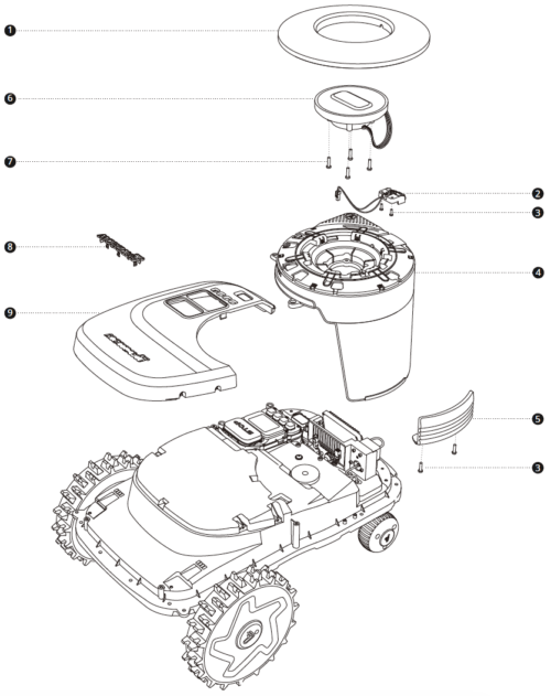 Decorative Cover Assembly 02 H2-SERIE