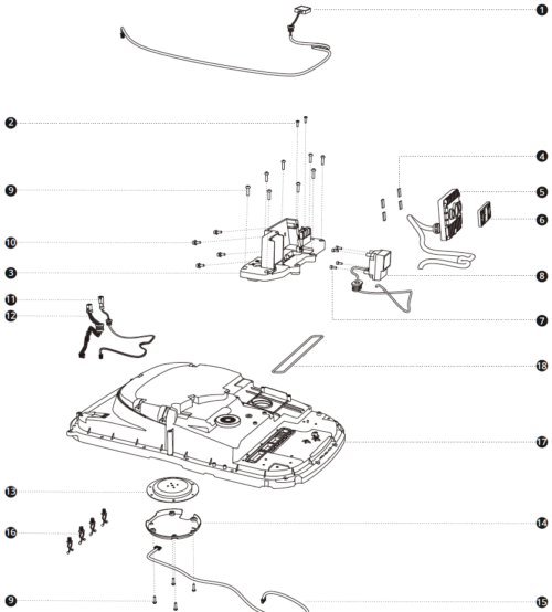 Upper Shell Assembly 02 H2-SERIE