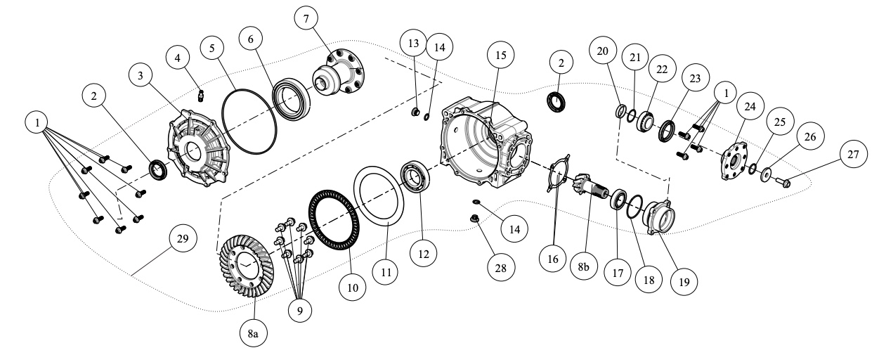Bakaksel uten diff AT6 L 2022