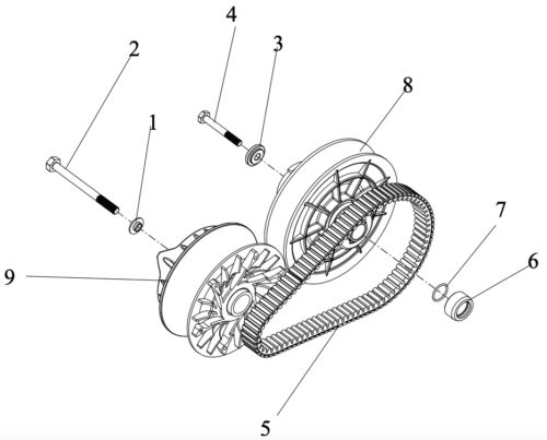 CVT clutch AT6 L 2021