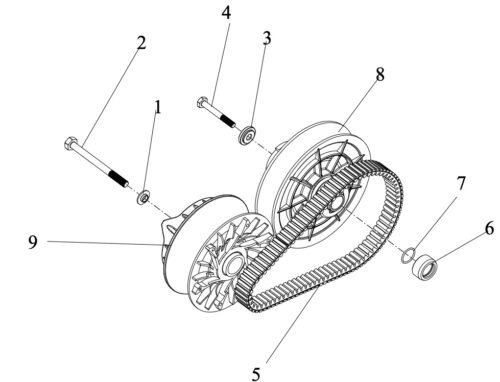 Cvt clutch AT6 L 2022