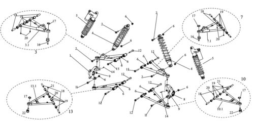 Hjuloppheng forran AT6 L 2021