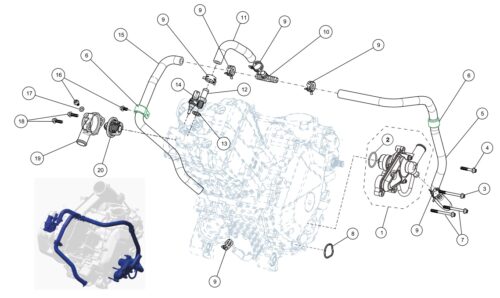 Motor kjølesystem AT6 L 2021