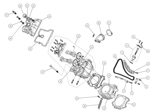 Sylinder og sylinderhode AT6 L 2022