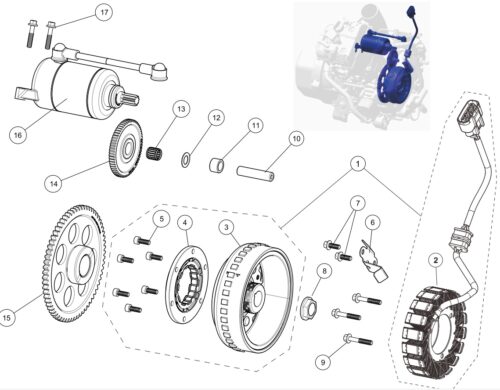 Generator og startmotor AT6 L 2024