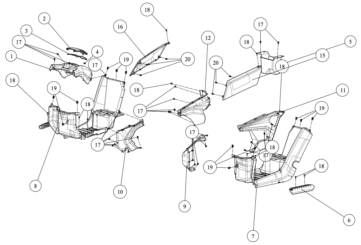 Plast midten AT6 L 2024