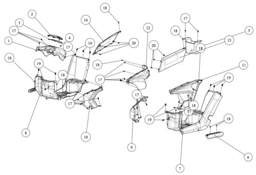Plast midtre AT6 L 2025