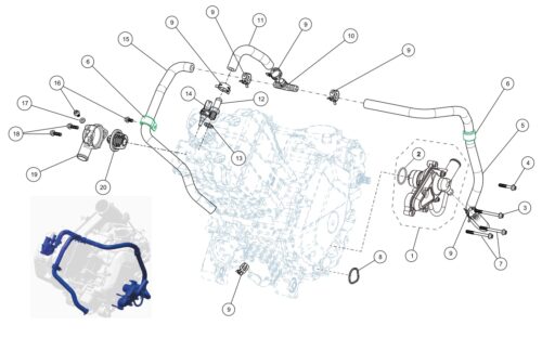Motor kjølesystem AT6 L 2024