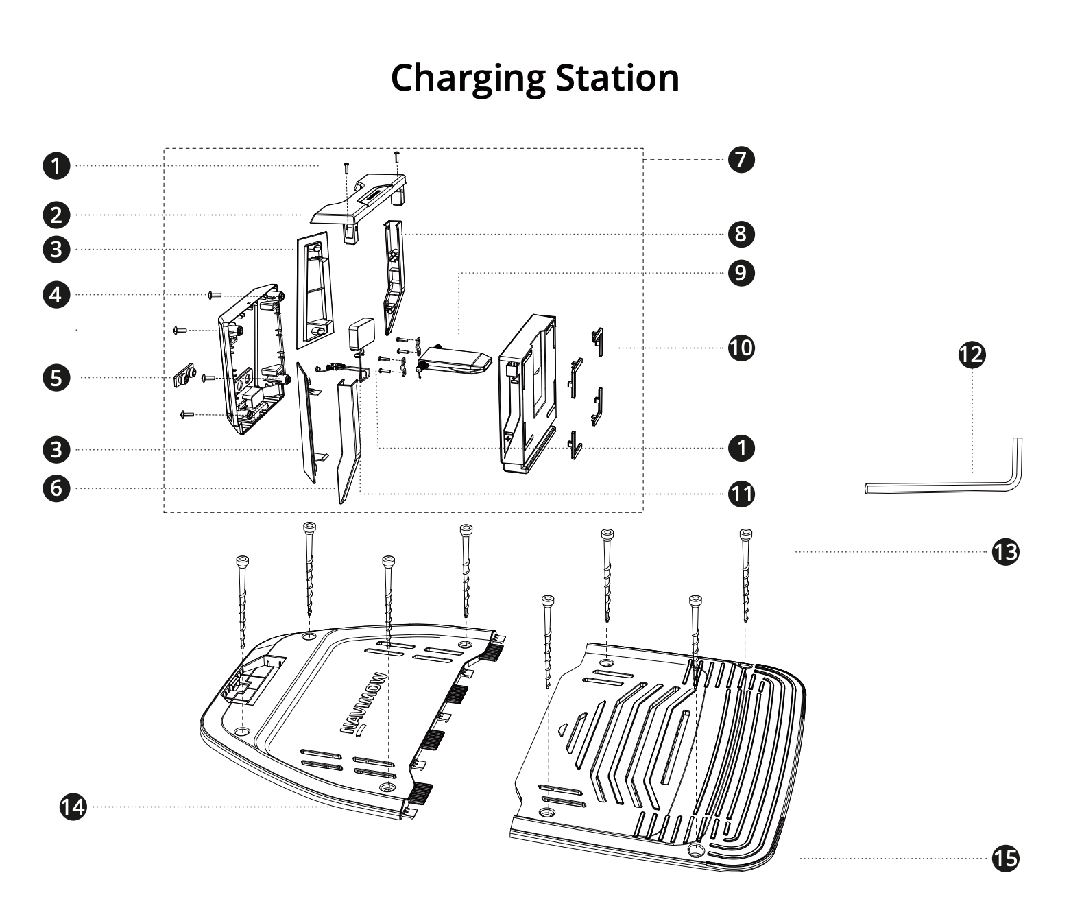 Charging Station (Navimow X3 Serie)